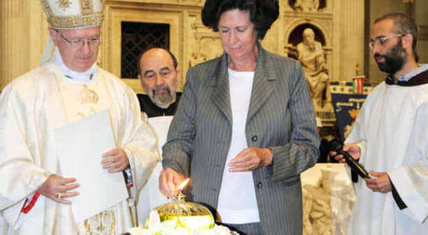 Il sottosegretario Borletti a Loreto ha acceso la Lampada per l'Italia