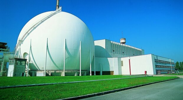 La centrale nucleare del Garigliano a Sessa Aurunca (Caserta)
