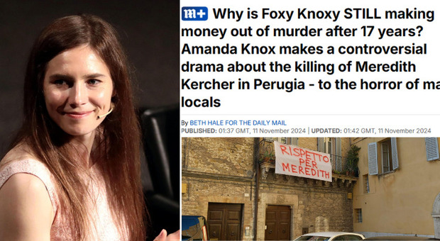 Amanda Knox, «perché guadagna ancora sull'omicidio di Meredith?». Gli inglesi contro la serie tv