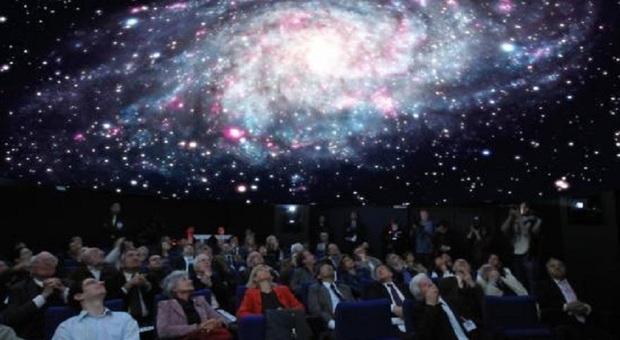 Uno spettacolo al Planetario