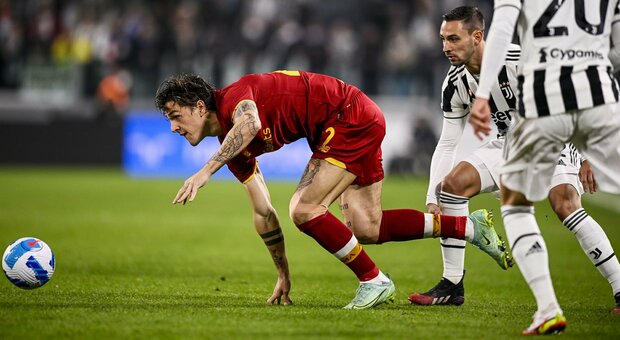 Zaniolo, infortunio muscolare e sostituzione contro la Juve. In dubbio per Roma-Napoli