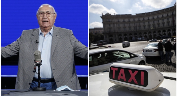 Taxi a Roma, Pippo Baudo: «C'è una dittatura dei tassisti, situazione indegna per una capitale»