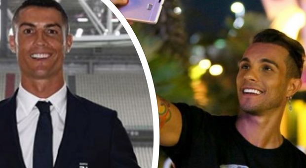 Marco Carta: «Assomiglio a Cristiano Ronaldo?». E i fan si scatenano su Instagram