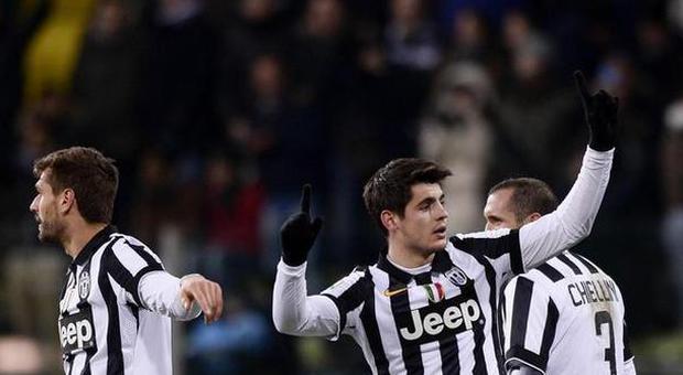 La Juve soffre ma passa 1-0 a Parma: gol di Morata viziato da fuorigioco