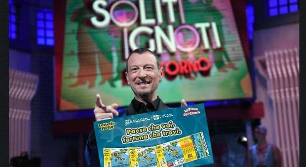 Lotteria Italia 2019, la fortuna stasera arriva con I soliti ignoti di Amadeus