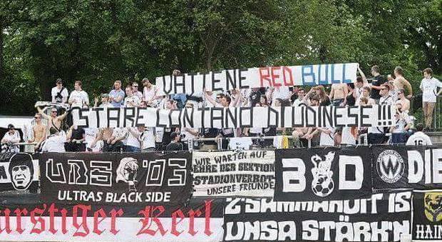 Udinese, ultras bianconeri contrari all'eventuale arrivo della Red Bull