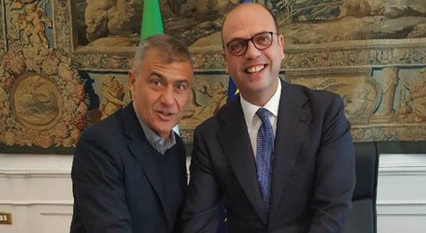 Il ministro Alfano e Pecoraro Scanio Firmata la petizione #Pizzaunesco