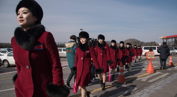 Pyeongchang, non solo atleti e artisti: ecco le cheerleader nordcoreane