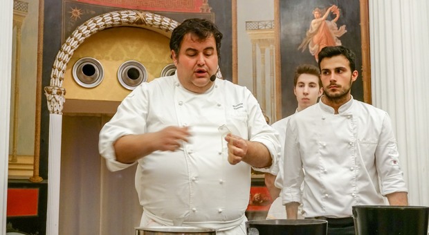 Gennaro Esposito, talk cooking show a Palazzo San Teodoro
