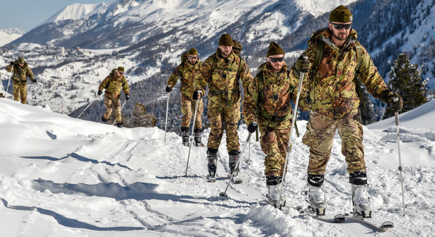 Alpi piemontesi, per 1.200 alpini addestramento ad alta quota e in condizioni estreme