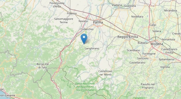 Terremoto a Parma, scossa tra 3.1 e 3.4: continua lo sciame sismico