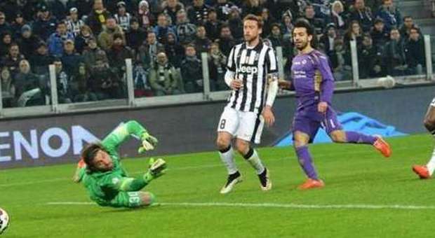 Salah stende la Juventus La Fiorentina vince 2-1