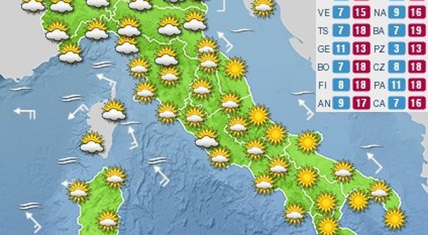 Pasquetta col bel tempo in tutta Italia, ma da martedì torna il maltempo