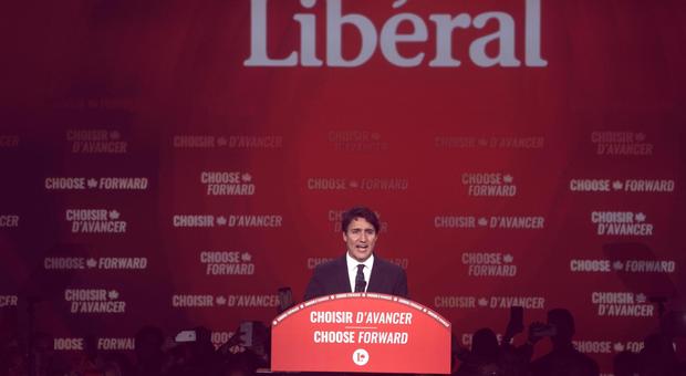 Canada, elezioni: Trudeau porta i liberali alla vittoria. Ma salgono le opposizioni