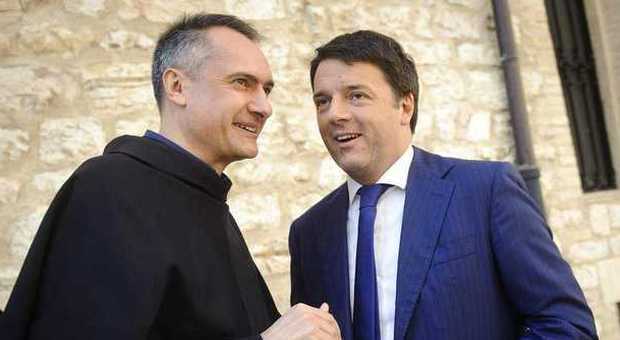 Renzi a Assisi evoca San Francesco: sistema lavoro da riparare in Italia