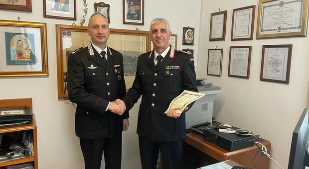 Il comandante dei carabinieri di Magliano Sabina Renzo Verducci lascia il servizio