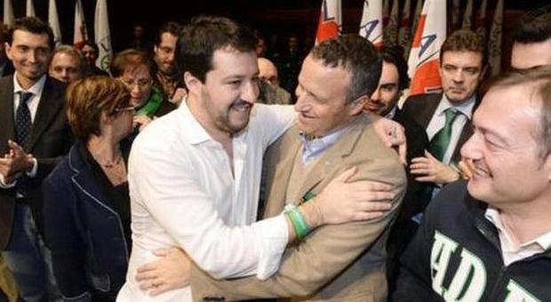 Matteo Salvini e Flavio Tosi