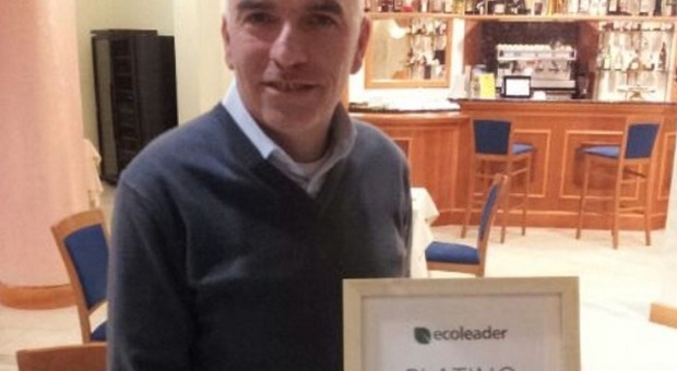 Premio Eco Leader alle Grotte Hotel e Spa