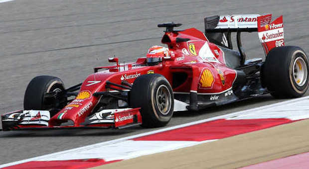 La Ferrari F14T di Kimi Raikkonen