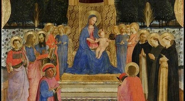 Firenze, la Pala di Bosco ai Frati torna al Museo di San marco: la restaurazione del Beato Angelico
