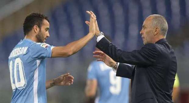 Lazio, Pioli: «Il nostro obiettivo è rimanere in Europa». Anderson: «Il gol mi ha ridato fiducia»