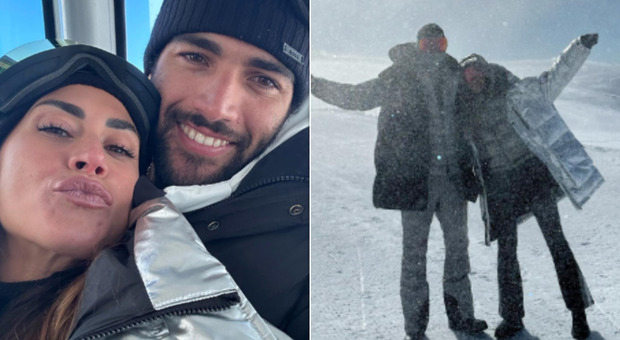 Melissa Satta e Matteo Berrettini, amore sulla neve: «24 ore speciali»