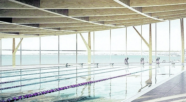 Giochi del Mediterraneo, sì alla piscina: progetto realizzato in tre step. Ecco come sarà