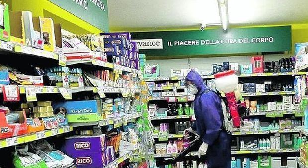 Fase 2, stop alla spesa nei supermercati della Capitale: - 10%
