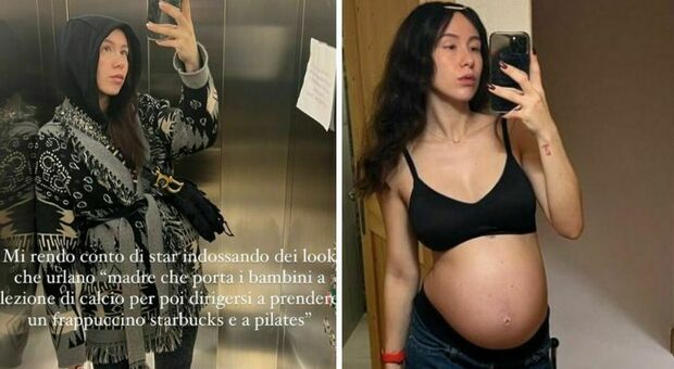 Aurora Ramazzotti e la gravidanza, il look diventa un caso: «Mi stai dando della scappata di casa?»