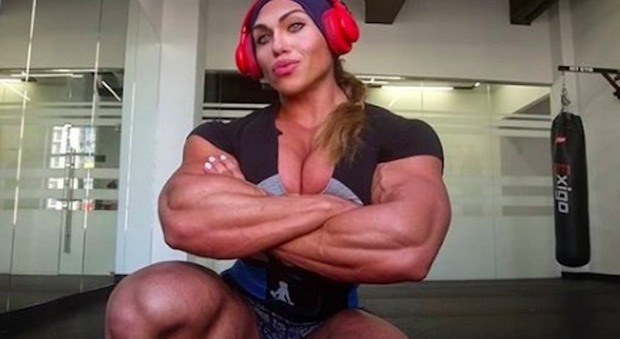Natalia, la donna "Hulk"