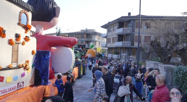 Il carnevale a Rieti (foto Domeniconi/Meloccaro)