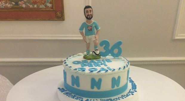 Record di gol in serie A: torta per Higuain alla cena a Villa D'Angelo