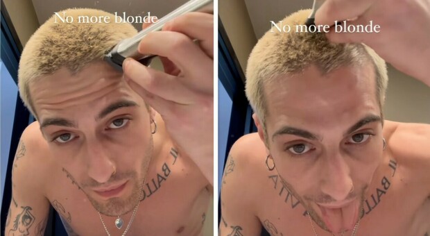 Damiano dei Maneskin cambia ancora look: «No more blonde». Fan perplessi, ecco cos'ha fatto