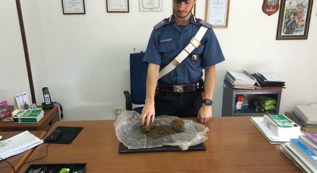 Trovato in possesso di marijuana, giovane denunciato dai carabinieri