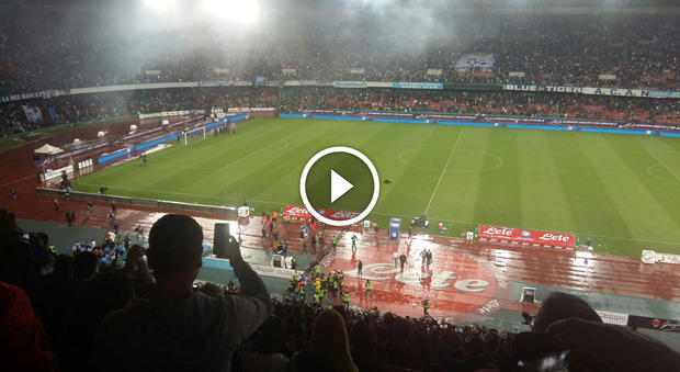 Il San Paolo urla l'inno della Champions, il video mette i brividi| Guarda