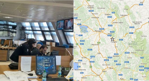 Foligno, scossa di terremoto nella notte: magnitudo 3.5