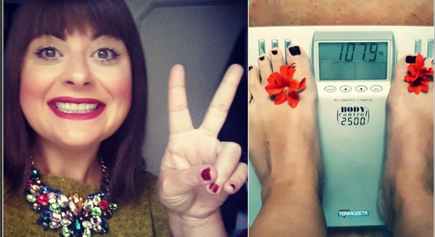 «Fiorella, basta»: pubblica una foto su Facebook e perde 40 chili