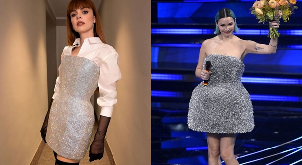 Annalisa e Rose Villain con lo stesso vestito? La domanda fa impazzire i social: ma si tratta di due modelli diversi