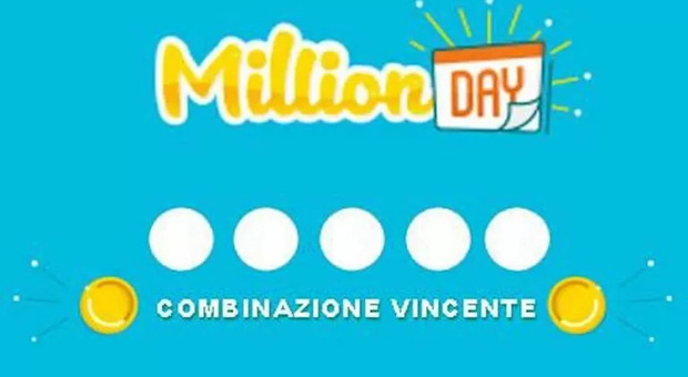 Million Day, estrazione numeri vincenti di oggi martedì 25 agosto 2020