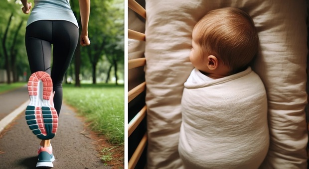 «Mia moglie ha lasciato nostro figlio di un anno solo in casa per andare a correre: voleva provare le scarpe nuove»
