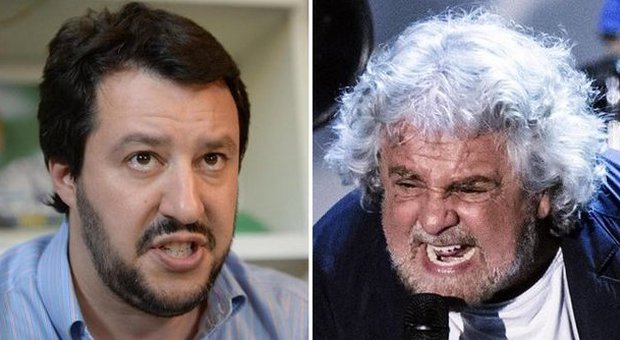 Salvini, dopo Berlusconi chiama anche Grillo: «Collabori anche lui»