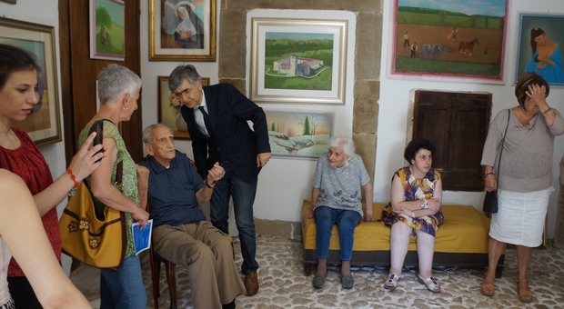 E' scomparso all'età di 103 anni il pittore Welton Mario Fegatelli l'ultima sua mostra solo un anno fa
