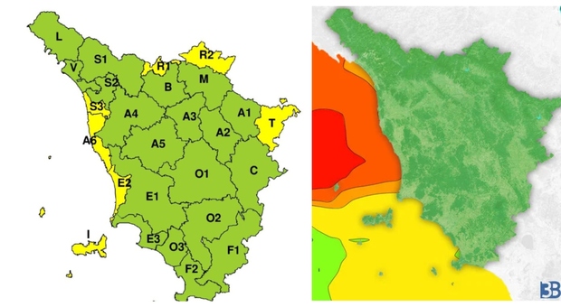 Maltempo, scatta l'allerta meteo in Toscana: rischio mareggiate e forte vento. Dove e quando, le previsioni