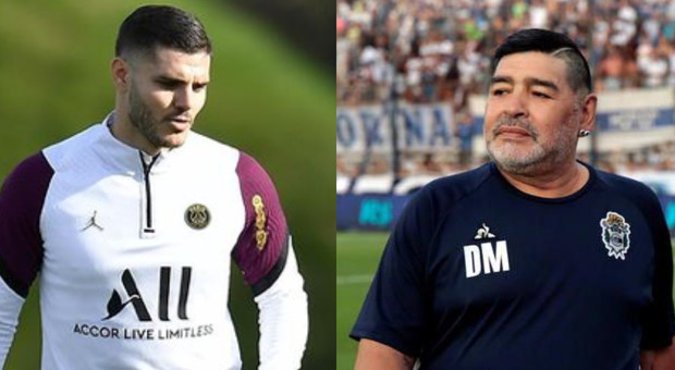 Diego Armando Maradona, Mauro Icardi nella bufera: la rabbia dei tifosi dopo il gesto