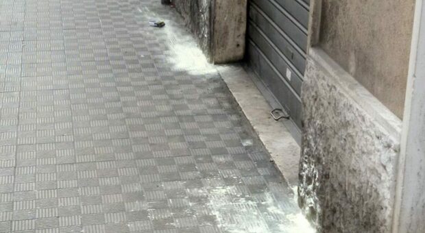 Napoli: polvere insetticida sul marciapiedi, scattano le sanzioni per i negozi tra Vomero e Arenella