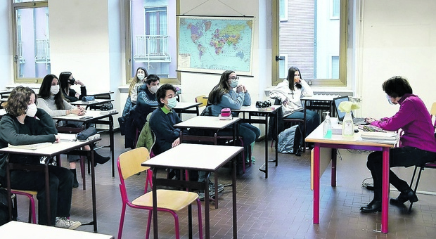 Studenti in classe