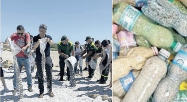 Spiagge sarde depredate: nell'ultimo mese sequestrati 19kg di sabbia e 17 di ciottoli dalle valige dei turisti