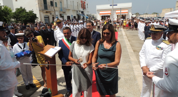 La cerimonia di inaugurazione della sede istituita a Villanova di Ostuni