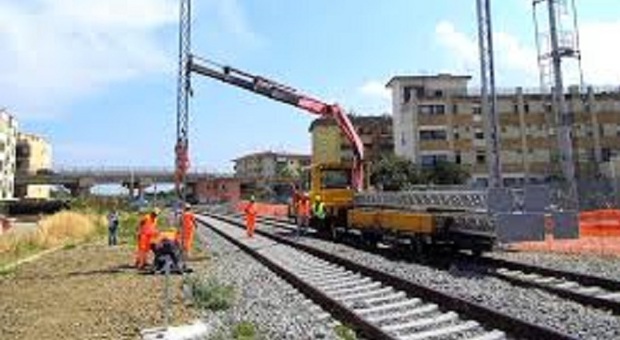 I lavori di elettrificazione della rete ferroviaria