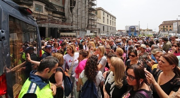 Marcia della Misericordia 100mila a piedi a Pompei